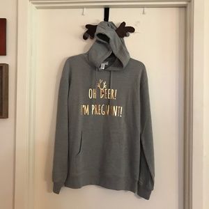Motherhood Maternity XS Hooded Sweatshirt